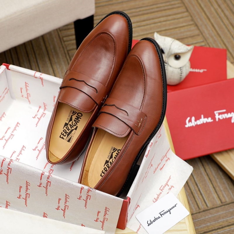 Ferragamo Leather Shoes